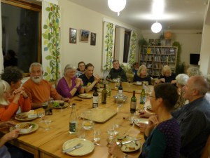 Dinner at Wetherdown Lodge